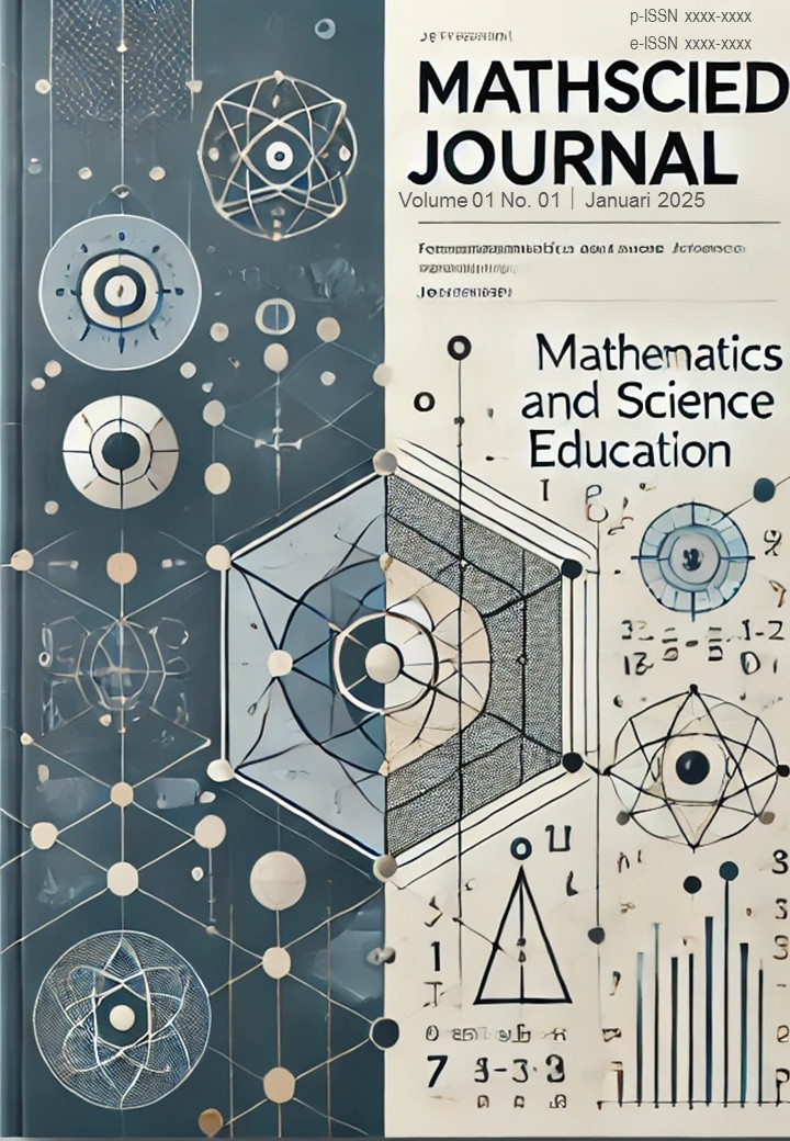 					View Vol. 1 No. 1 (2025): MathSciED of Journal, Januari 2025
				